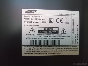 TV LED Samsung UE40ES5500 - 3