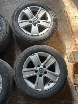 Alu disky škoda 195/65 r15 - 3