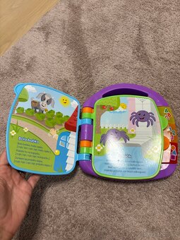 Zvukova knizka - kniha riekniek fisher price - 3