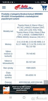BREMBO 09.A203.10 Toyta - 3