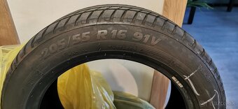 Sadu 4 letných pneumatík  R16 205/55 - 3