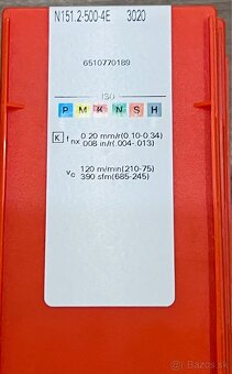 TK platky Sandvik - Mitsubishi - Horn - Kennametal - 3