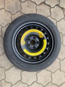 Predám plnohodnotne koleso rezervu 5x112 R16 - 3