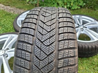 18" ALU 5x112 orig AUDI + zimné 225/40 r18 Pirelli 8mm TOP - 3