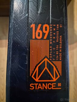 Predám lyže Salomon STANCE 80, dĺžka 169cm - 3
