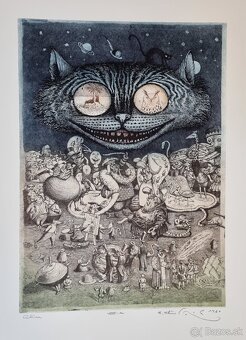 Predám grafické práce Petra Kľúčika a tiež grafiky od iných - 3