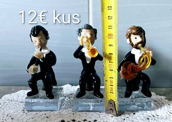 Muzikanti sklo , dekorácie - 3