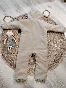 PREDANÝ - Little people_Softshellový zimný overal_110/116 - 3