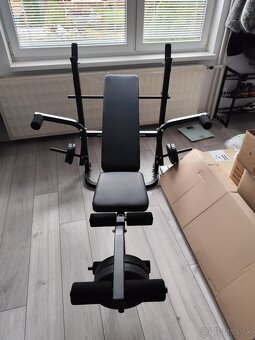 Lavička so stojanmi na činku - 3