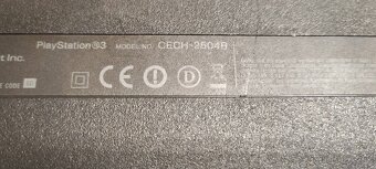 Predám PS3 Slim HDD 300GB 1xovladač - 3