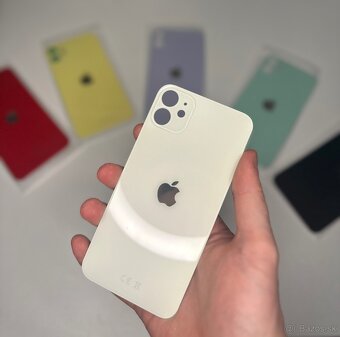 Zadné sklá iPhone Xr / 11 – všetky farby skladom - 3