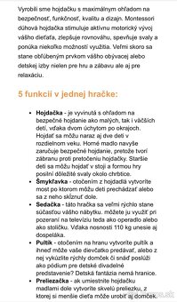 Montessori hojdacka 5v1 ZLAVA 66% - 3