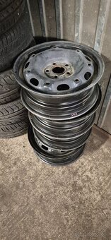 Predám plechové disky na škoda fábia,vw polo,seat ibiza.. - 3