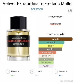 Parfém. Vetiver Extraordinaire - 3