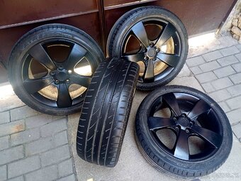 Komplet letná sada elektrónov 5x112 225 / 45 R17 - 3