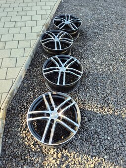 Sada hliníkových diskov DEZENT R18, 5x108, TZ Dark - 3