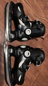 Detské korčule na ľad 26-28 (nastaviteľná veľkosť) - 3