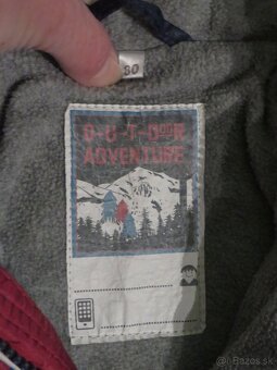 Zimná teplá bunda - veľ. 80 - 3