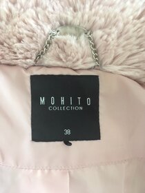 Predám bundu Mohito - ružová M - 3