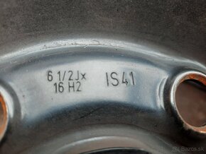 Plech disky Opel Insignia- 6 1/2Jx16–ET-41–5x120 - 3