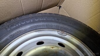 195/75 R16 C  celoročné Continental , Ducato 5x130 - 3