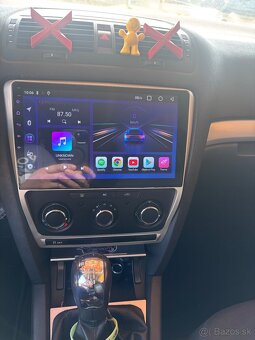 2DIN Autorádio Škoda Octavia 2 Android 10 palcové - 3