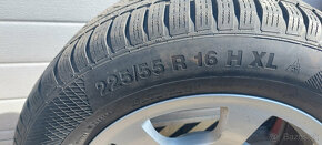 disky + pneu BMW 520 D 560L r. 2006 rozmer 225/55 R16 H XL - 3