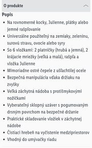 Multifunkčný krájač Ernesto nový - 3