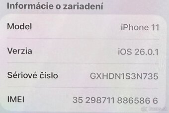 Predám Iphone 11 64GB Black - 3
