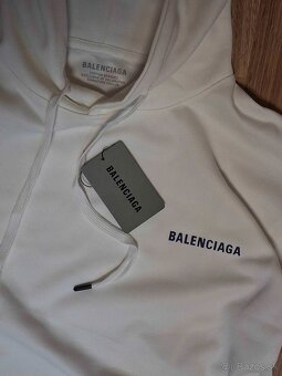 Balenciaga Mikina biela - 3