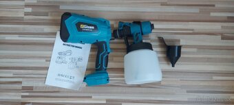 Striekacia Aku pištoľ, pre batériu Makita 18V,tryska-NEW. - 3