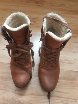 Zateplené topánky/čižmy č.38 - 3