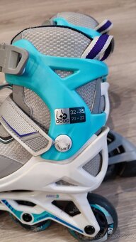 Kolieskové nastaviteľné korčule 32-35 - 3