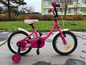 Predám detský bicykel Kellys Emma Neo Pink 16" - 3
