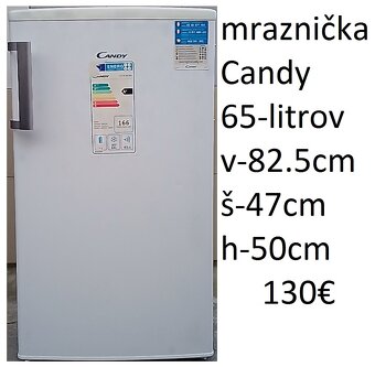 predám mrazničku BOSCH -Gorenie-Zanussi -Candy - 3