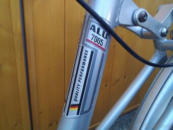 pánsky, cestný, trekový bicykel , hliníkový - 3