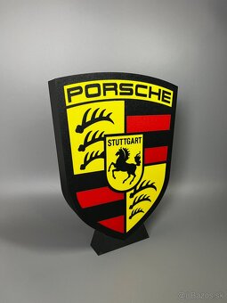 Porsche LED logo lampa - 3