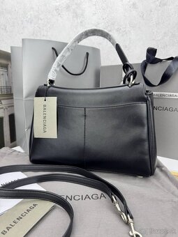 Elegantná dámska kabelka v štýle Rodeo Black Silver - 3