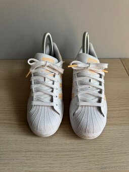 Adidas Superstar Cloud White Glow Orange - 3