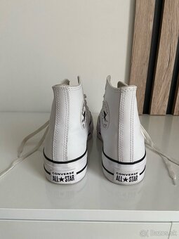 Kozene converse tenisky na platforme - 3