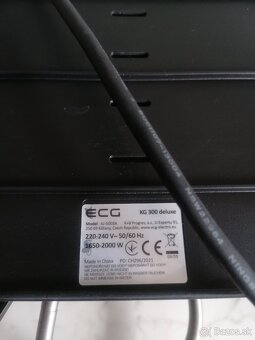 Elektrický kontaktný gril ECG KG 300 deluxe - 3