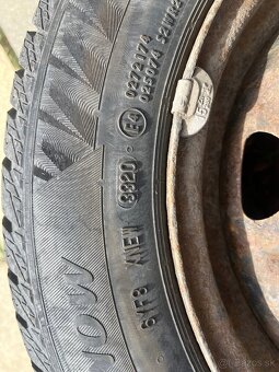 SURNE predam kolesá 5x100 184/60 r14 ZIMNÉ - 3
