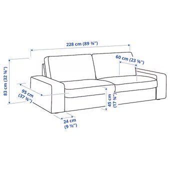 Pohovka KIVIK (IKEA) - 3
