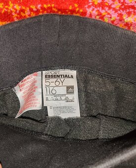 Tepláky Adidas veľkosť 116 - 3