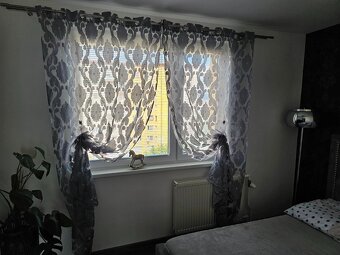 Záclona s ornamentom 2ks - 3