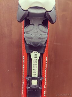 Lyže 120cm s lyziarkami - 3