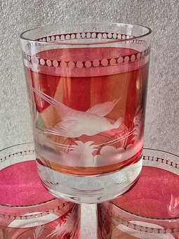 Karafa cenové viečko, 6 pohárov. - 3