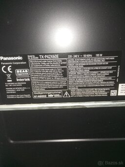 Panasonic TX-P42 X60E - 3