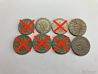 Československo mince ČSR - vzácnejšie ročníky - 3