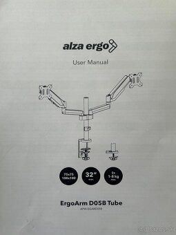 Predám držiak alza ergo na 2 monitory - 3